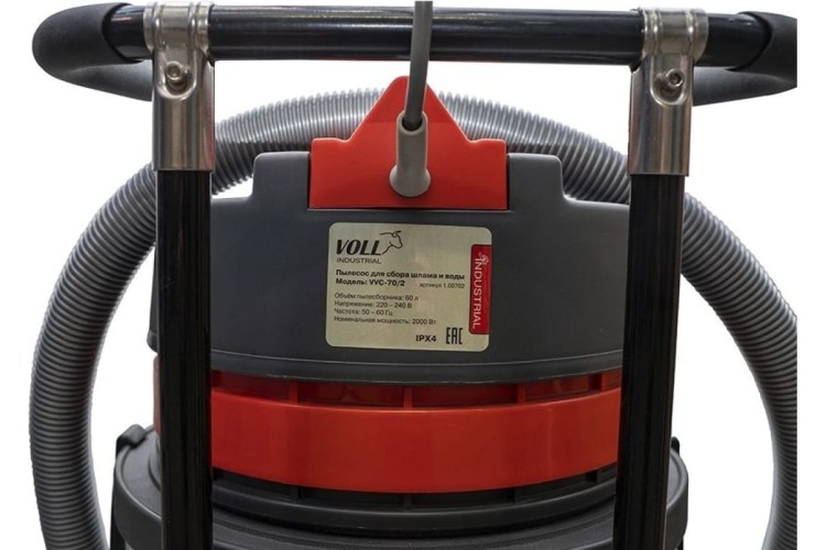 Пылесос промышленный VOLL 1.00702  INDUSTRIAL VVC-70/2 - изображение 3