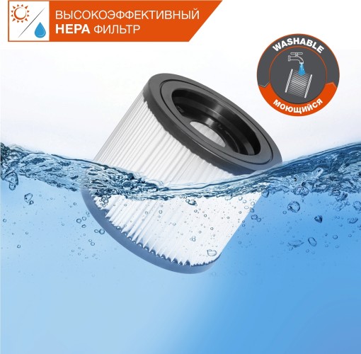 Пылесос сетевой DAEWOO DAVC 2516S - изображение 3