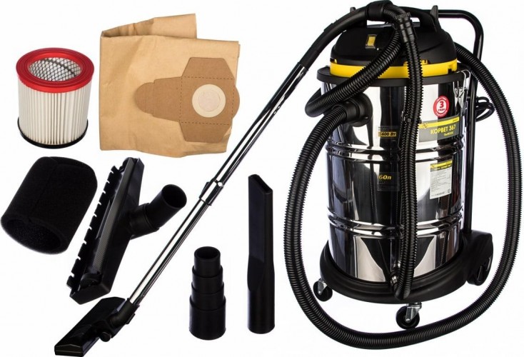 Пылесос строительный КОРВЕТ 367 93670 - изображение 5