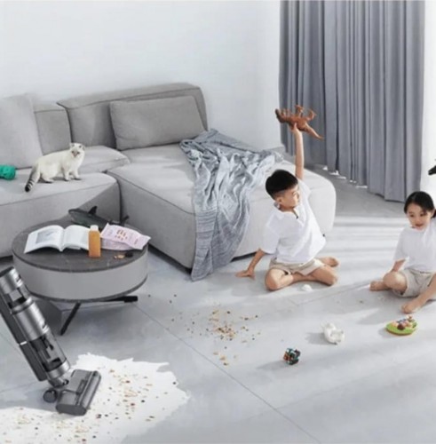 Пылесос вертикальный моющий Dreame VWV8 Grey - изображение 5