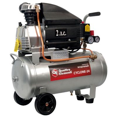 Компрессор поршневой масляный Quattro Elementi CYCLONE-24 - изображение 2