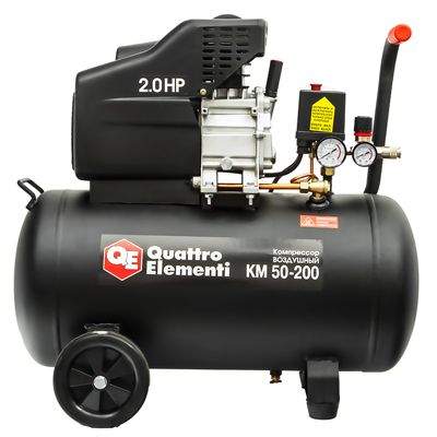 Компрессор поршневой масляный Quattro Elementi KM 50-200 - изображение 2