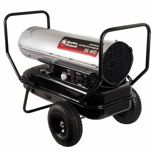 Дизельная тепловая пушка прямого нагрева Quattro Elementi QE-40D - изображение 2