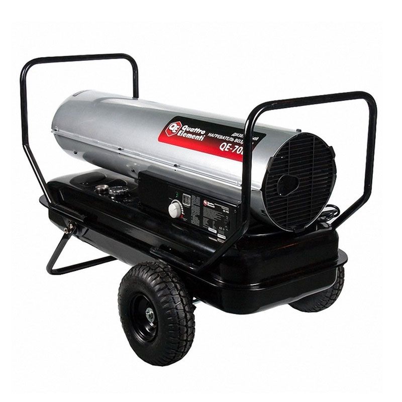 Дизельная тепловая пушка прямого нагрева Quattro Elementi QE-70D - изображение 2