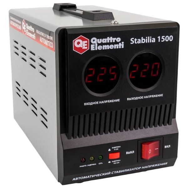 Стабилизатор напряжения Quattro Elementi Stabilia 1500 - изображение 2