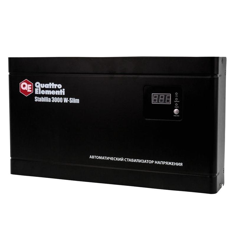Стабилизатор напряжения Quattro Elementi Stabilia 3000 W-Slim настенный