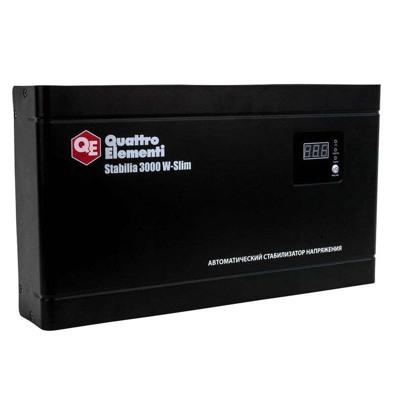 Стабилизатор напряжения Quattro Elementi Stabilia 3000 W-Slim настенный - изображение 2
