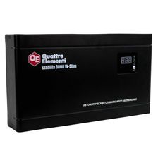 Стабилизатор напряжения Quattro Elementi Stabilia 3000 W-Slim настенный - изображение 6