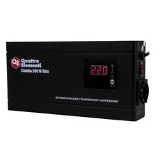 Стабилизатор напряжения Quattro Elementi Stabilia 500 W-Slim настенный - изображение 5