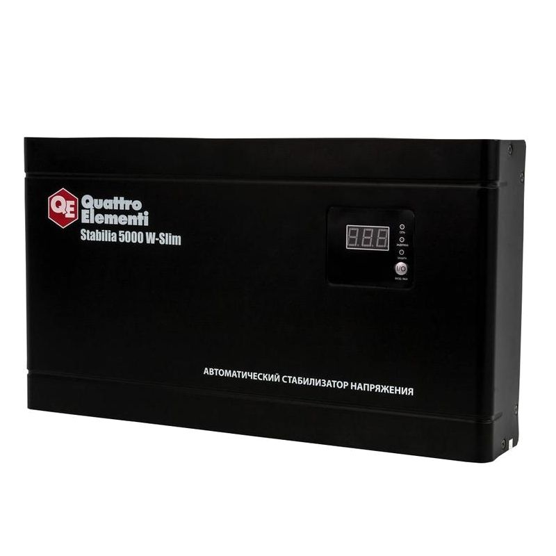 Стабилизатор напряжения Quattro Elementi Stabilia 5000 W-Slim настенный