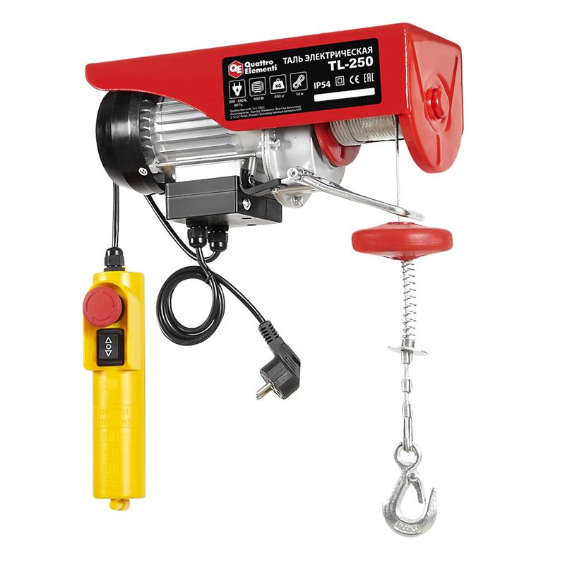 Таль электрическая Quattro Elementi TL-250 - изображение 3