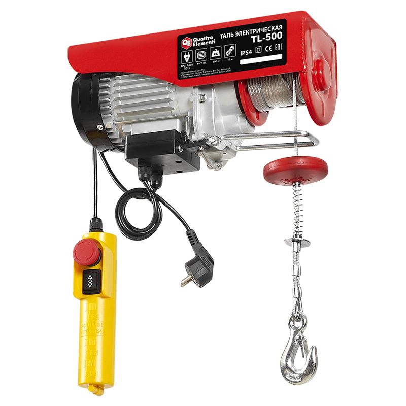 Таль электрическая Quattro Elementi TL-500 - изображение 5