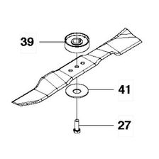 Нож R111B R111B5 Husqvarna 5810835-01 - изображение 2