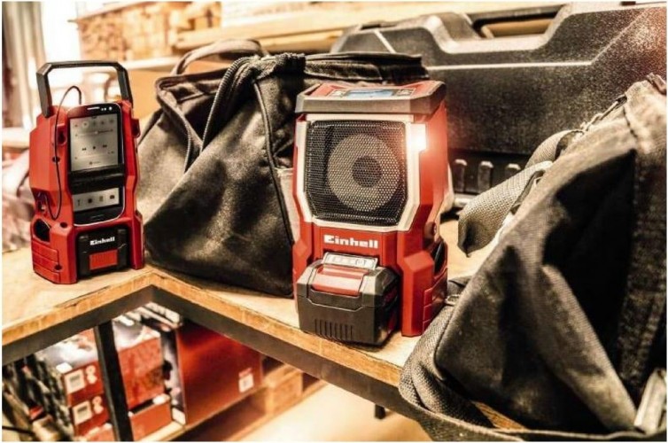 Радиоприемник EINHELL TE-CR 18 Li аккумуляторный  3408015 - изображение 2