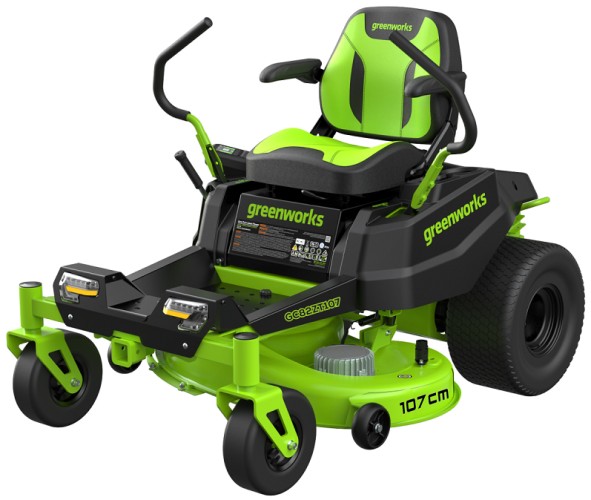 Райдер садовый GREENWORKS GC82ZT107 82V, аккумуляторный без АКБ и ЗУ 7404107 - изображение 2