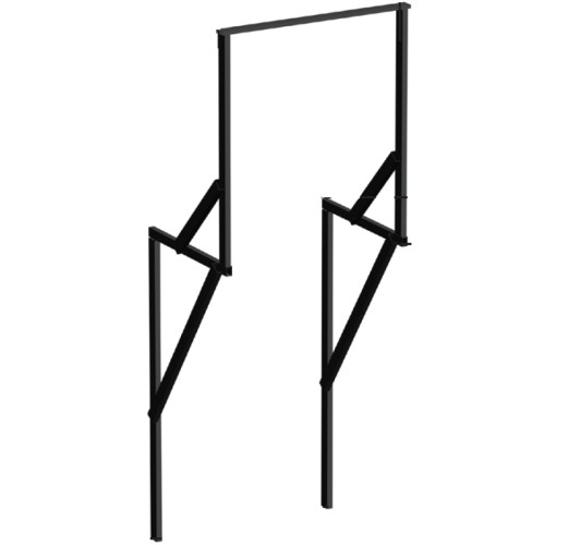 Рама крепежная мусоропровода к лесам 026444