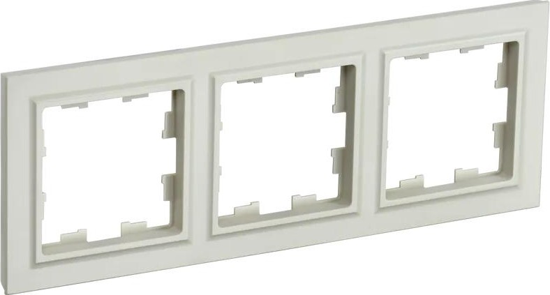 Рамка IEK BRITE РУ-3 3-м беж. BR-M32-K10