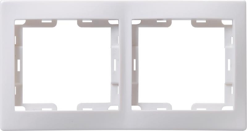 Рамка IEK Кварта РГ-2 2-м горизонт. EMK20-K01-DM