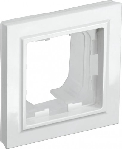 Рамка IEK RITE РУ-1 1-м ip44 белая BR-M12-44-K01