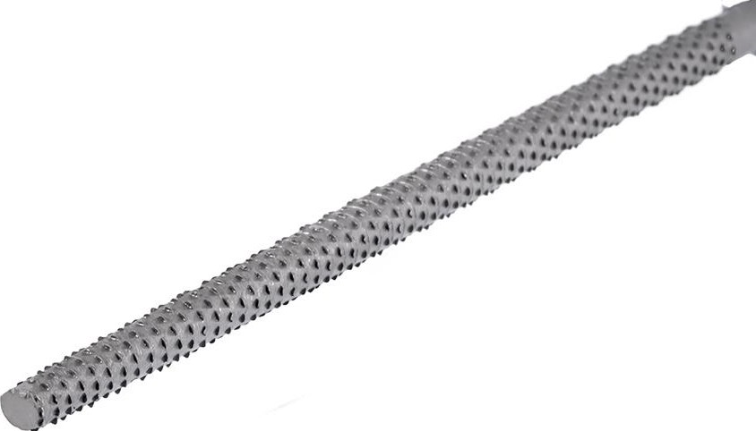 Рашпиль Кобальт 247-804 круглый двухкомпонентная рукоятка, № 2, 200мм - изображение 2