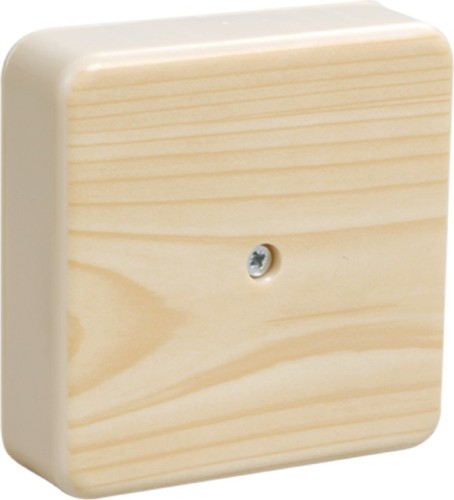 Распаячная коробка IEK КМ для о/п 75х75х28мм сосна UKO10-075-075-028-K34-E