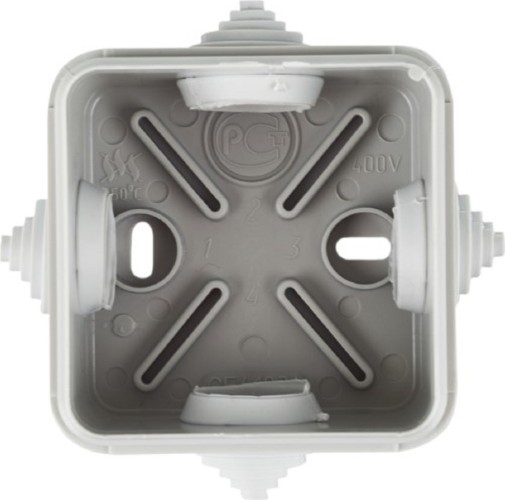 Распаячная коробка IEK ОП IP44 70х70х40 UKOZ11-070-070-040-K41-44 - изображение 3