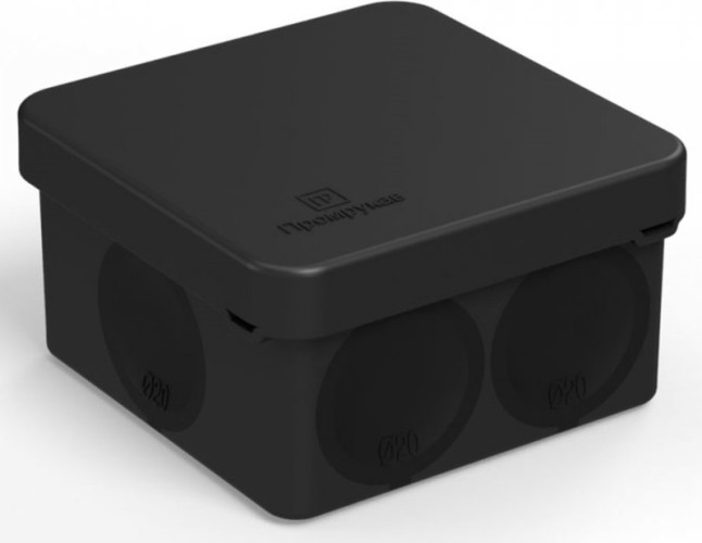 Распаячная коробка ПРОМРУКАВ 60-0200-9005 для прямого монтажа (HF) 70х70х40