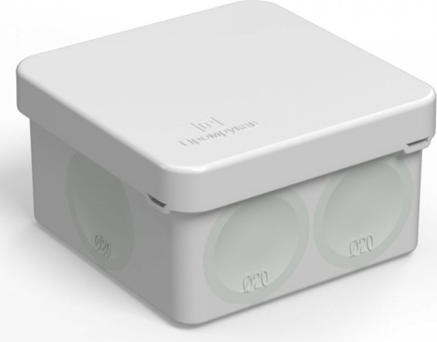 Распаячная коробка ПРОМРУКАВ 60-0200 для прямого монтажа (HF) 70х70х40