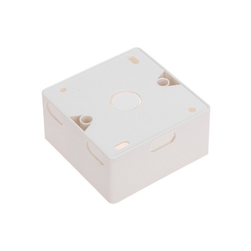 Распаячная коробка REXANT 03-0126 для лицевых панелей 80х80 под 2 модуля 45х22,5 Mos