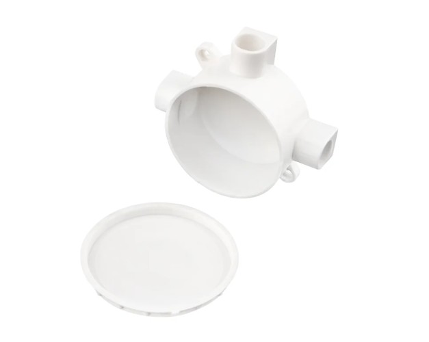 Распаячная коробка REXANT 28-3065 трехрожковая ОУ, 70x35, IP20 - изображение 3