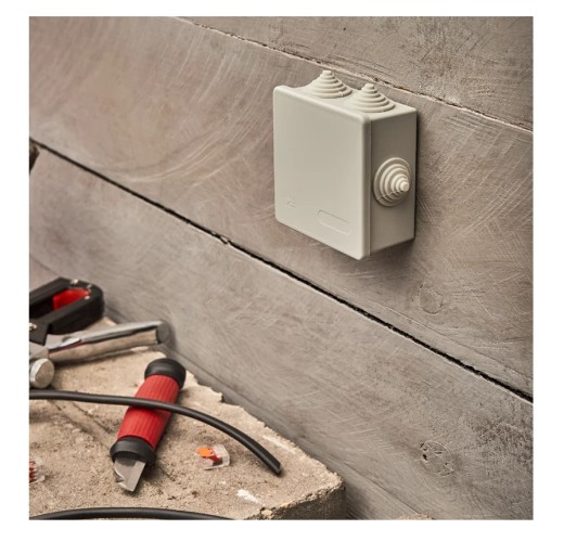 Распаячная коробка REXANT 28-3052 ОУ 85х85х40 мм, IP44 - изображение 3