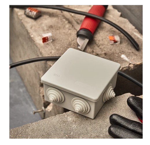 Распаячная коробка REXANT 28-3052 ОУ 85х85х40 мм, IP44 - изображение 2