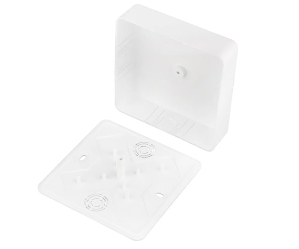 Распаячная коробка REXANT 28-3075 ОУ для кабель-канала, 100х100х29мм, белая, IP40 - изображение 3