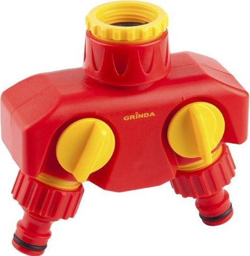 Распределитель 2-х канальный GRINDA 1/2"-3/4" 8-426312 8-426312_z02