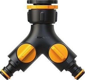 Распределитель FISKARS 1/2"- 3/4"- 1" двухканальный 1027061 1027061