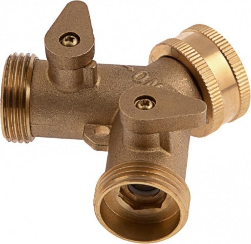 Распределитель PALISAD 66523 2-хканальный, регулируемый, внешн. и внутрен. резь