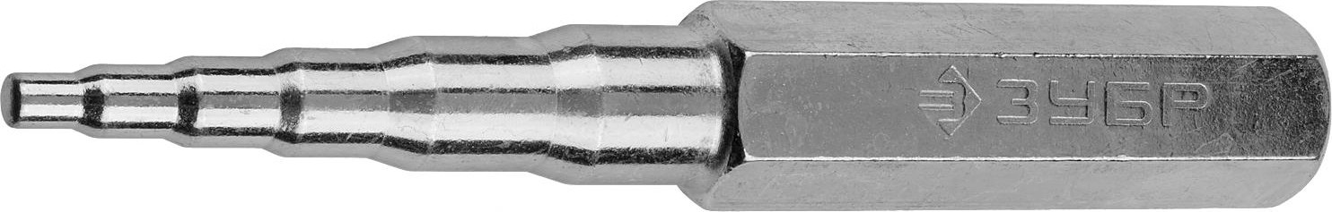 Расширитель-калибратор ЗУБР Мастер для муфт под пайку труб из цветных металлов d 8, 10, 12, 15, 18 мм 23657-18