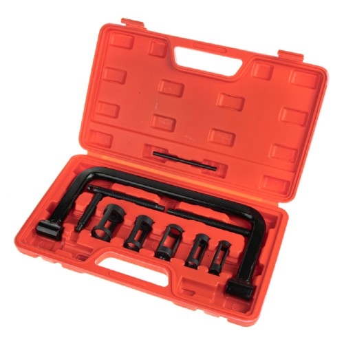 Рассухариватель клапанов ARNEZI R7720015 универсальный, струбцина, 7пр. в кейсе