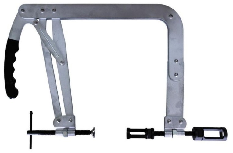 Рассухариватель клапанов СОРОКИН 40.43 С-образный с двумя стаканами, 45-145 мм