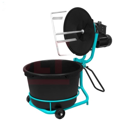 Растворосмеситель (миксер) BIHUI MMWT65 с ёмкостью 65 л, на колесах, с таймером MMWT65