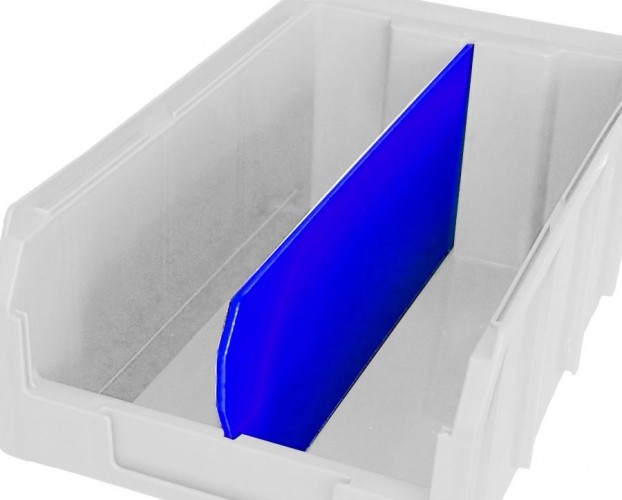 Разделитель продольный СТЕЛЛА-ТЕХНИК V-3 серый, для пластикового ящика Р-V-3-серый