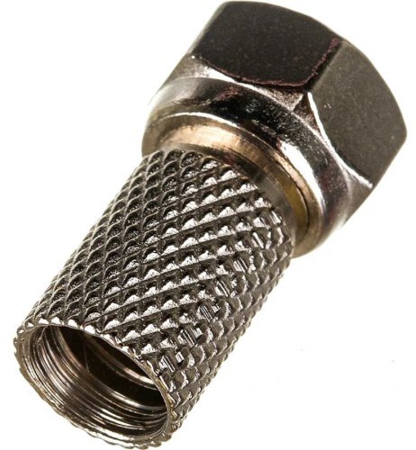 Разъем антенный Proconnect 05-4005-4-9 штекер F, для кабеля SAT, с резинов. уплотнит. 5шт