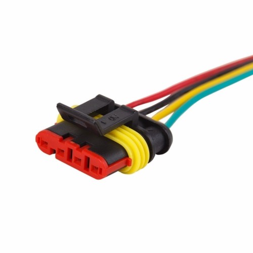 Разъем гнездо автомобильный REXANT 16-0313-9 ( уп. 10 штук ) DJ7031-1.5-21 с проводом 20см 16-0313-9