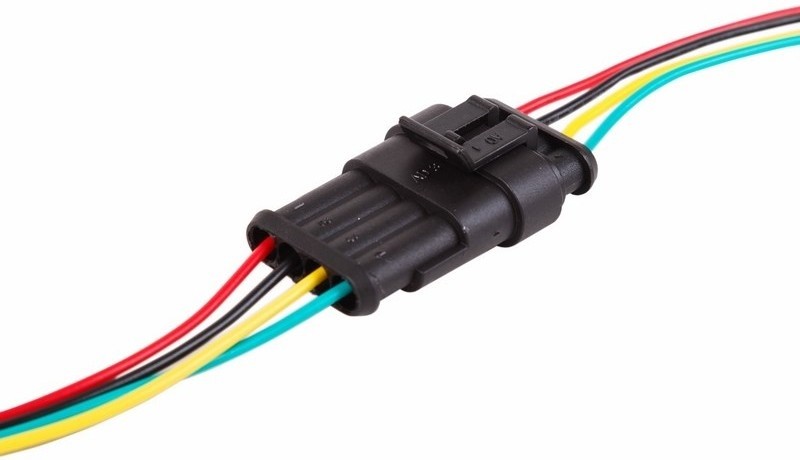 Разъем гнездо автомобильный REXANT 16-0313-9 ( уп. 10 штук ) DJ7031-1.5-21 с проводом 20см 16-0313-9 - изображение 2