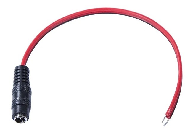 Разъем питания REXANT 14-0310 ( уп. 50 штук ) гнездо 2.1х5.5 с проводом 20см 14-0310