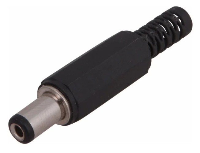 Разъем питания REXANT 14-0311 ( уп. 50 штук ) штекер 2.1х5.5x10мм 14-0311