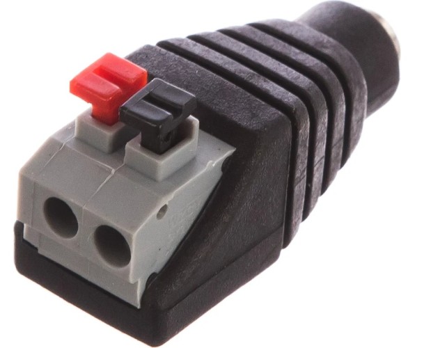 Разъем питания REXANT 14-0315-2 ( уп. 50 штук ) гнездо 2.1х5.5 с быстрозажимной колодкой (блистер) 14-0315-2 - изображение 2