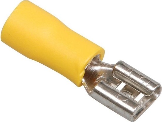 Разъем плоский IEK РпИм 5.5-6-0.5 "мама" (уп.100шт)  URM10-006-D34-7