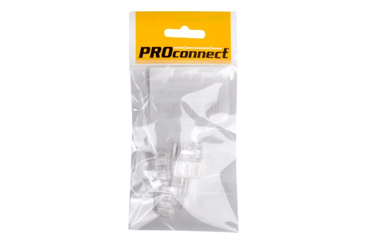 Разъем Proconnect 05-1021-6-9 RJ-45(8P8C) под витую пару, UTP, CAT 5e - изображение 4