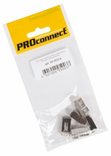 Разъем Proconnect 05-1023-9 RJ-45(8P8C) под витую пару, FTP, CAT 5e